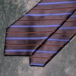 Cravate rayée Ted Lapidus