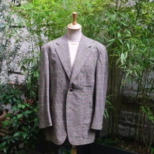 Prince of Wales heavy flannel jacket Ermenegildo Zegna M/L