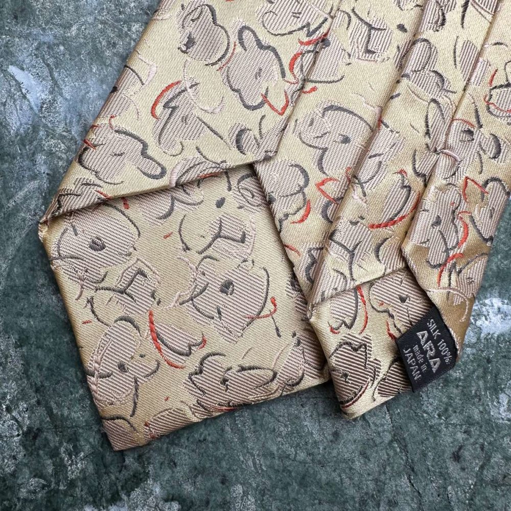 Cravate Pierre Cardin Paris En Soie Rouge Motif Cachemire - Neuve - Fabriquée En France